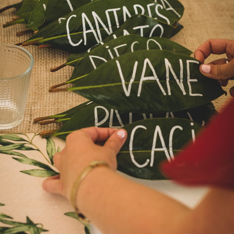 Decoración de bodas siempreviva7